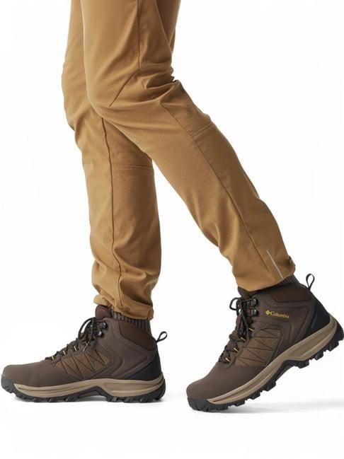 columbia men's transverse hike brown outdoor shoes