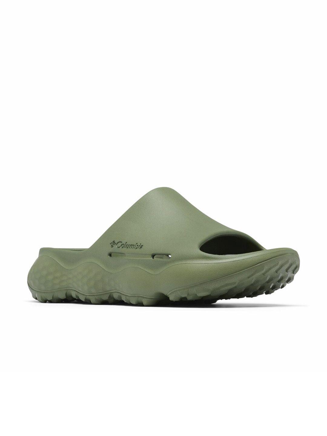 columbia men green sliders