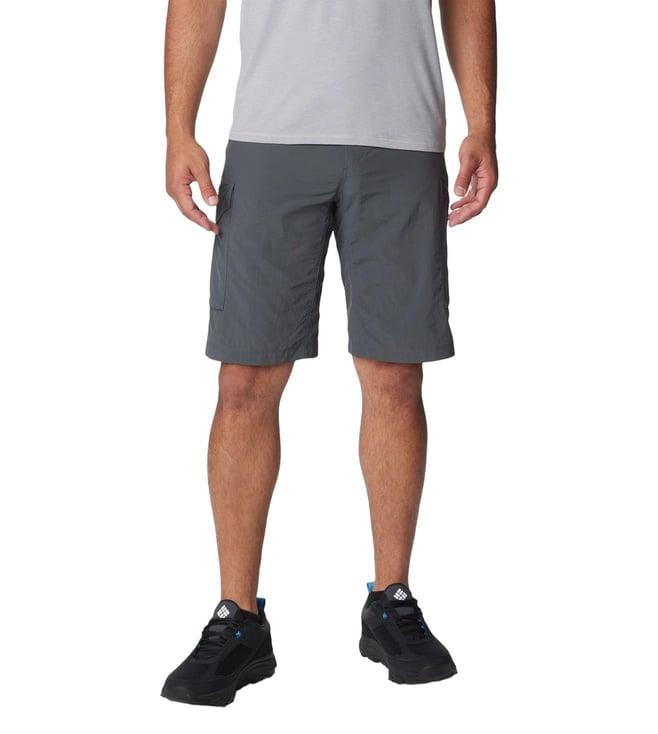 columbia mens grey silver ridge cargo shorts