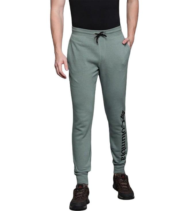 columbia metal & black logo straight fit joggers