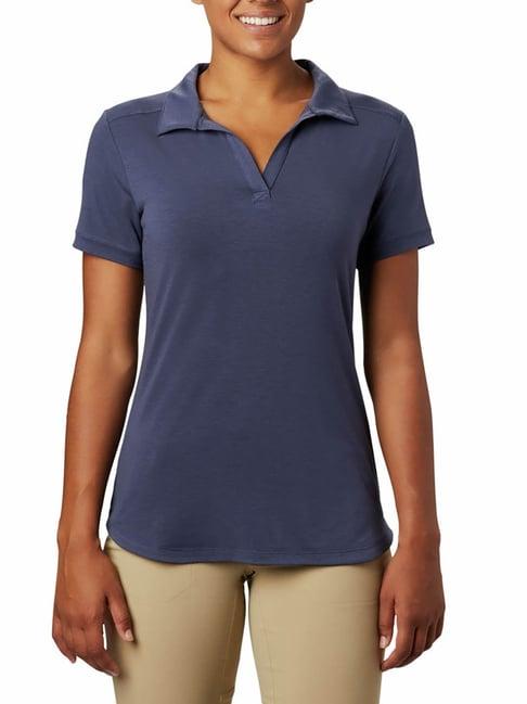 columbia navy essential elements polo t-shirt