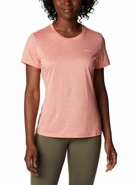 columbia peach hike ss crew t-shirt