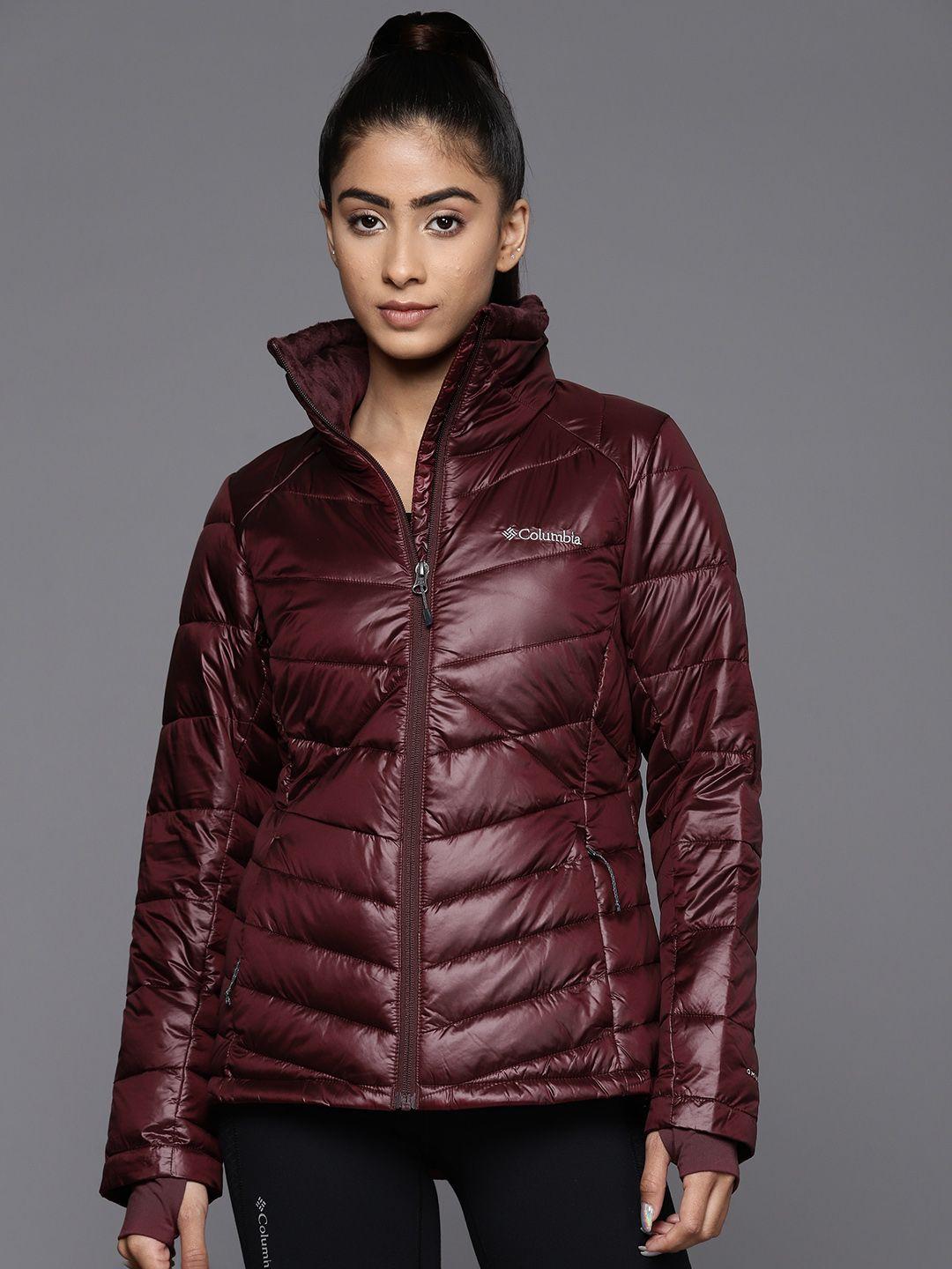 columbia solid puffer jacket