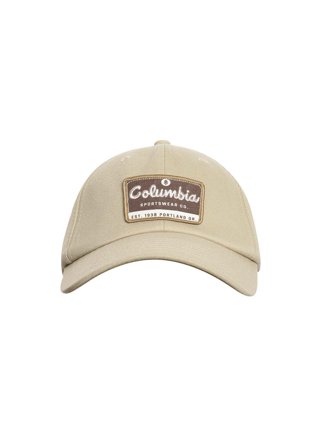 columbia unisex beige baseball cap