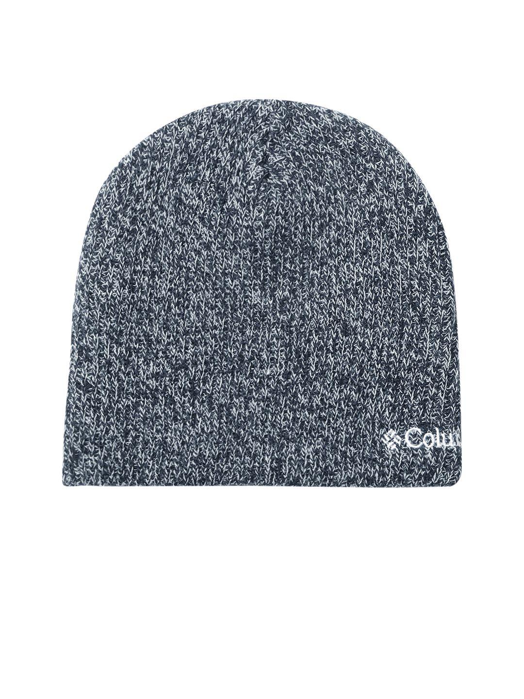 columbia unisex blue solid beanie