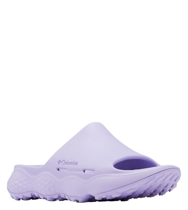 columbia women's thrive revive purple slide sandals
