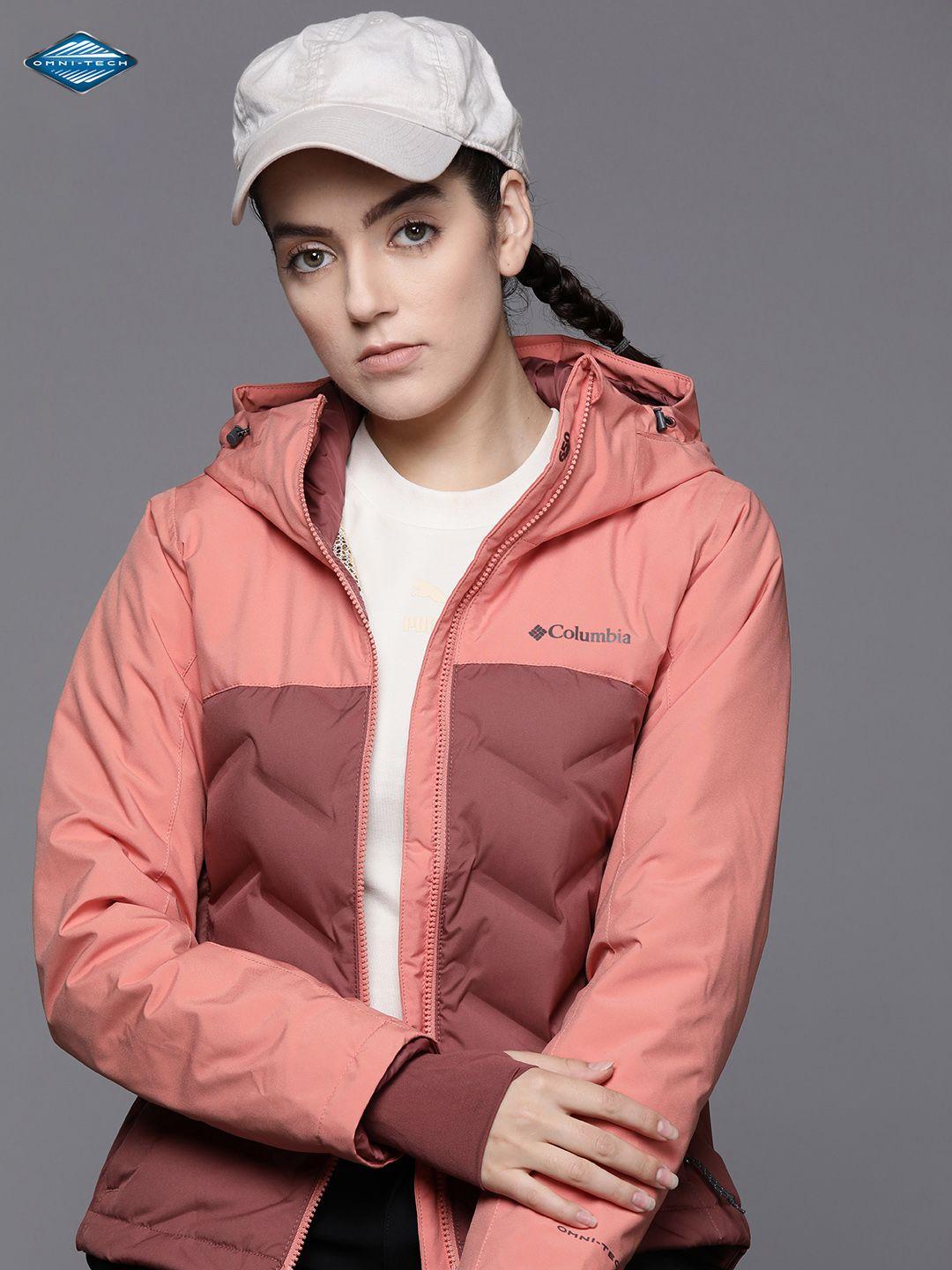 columbia women colourblocked insulator outdoor sporty jacket