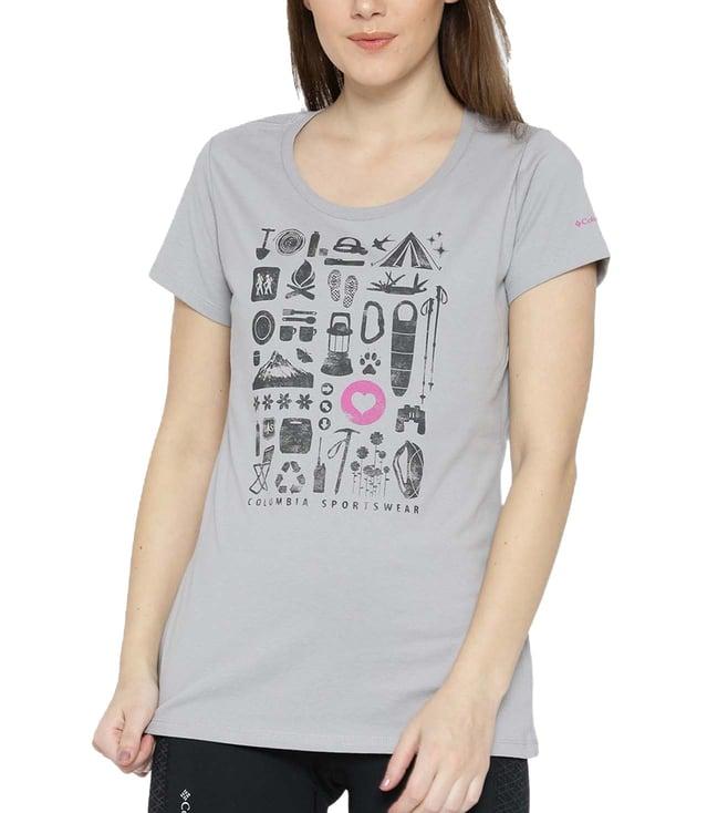 columbia womens camp stamp performance t-shirt