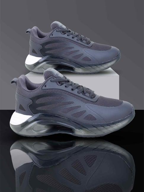 columbus men's grey running shoes