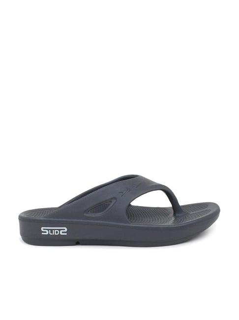 columbus men's navy flip flops