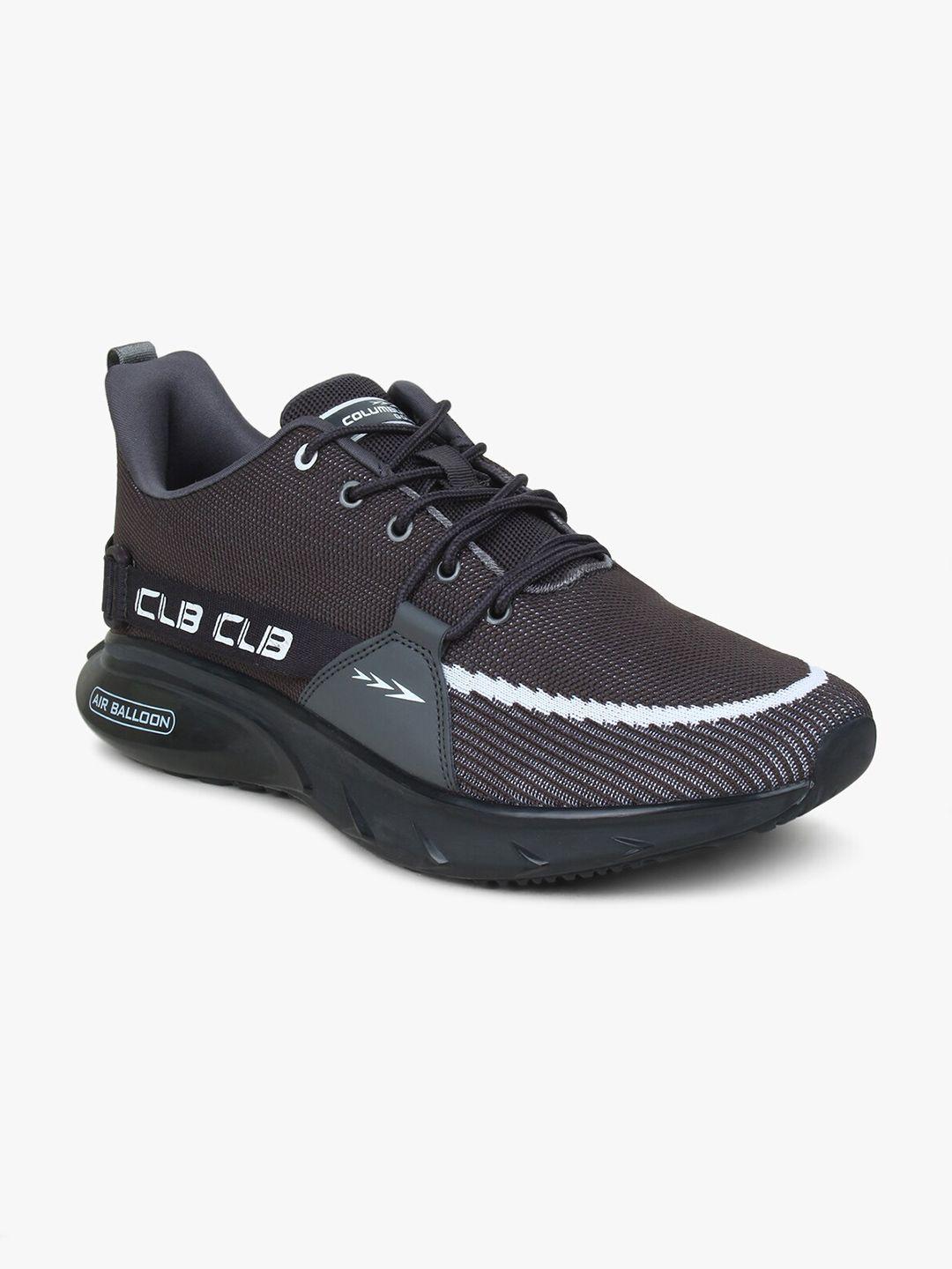 columbus men grey mesh running non-marking shoes