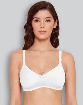 combed cotton rich full coverage spacer bra