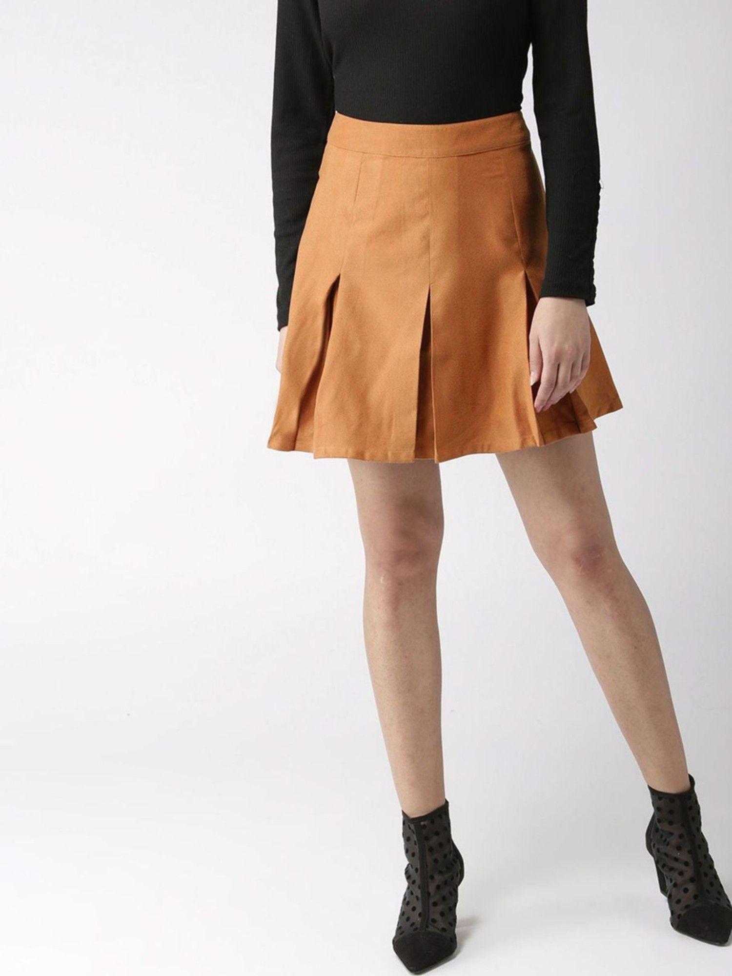 come pleat me skirt