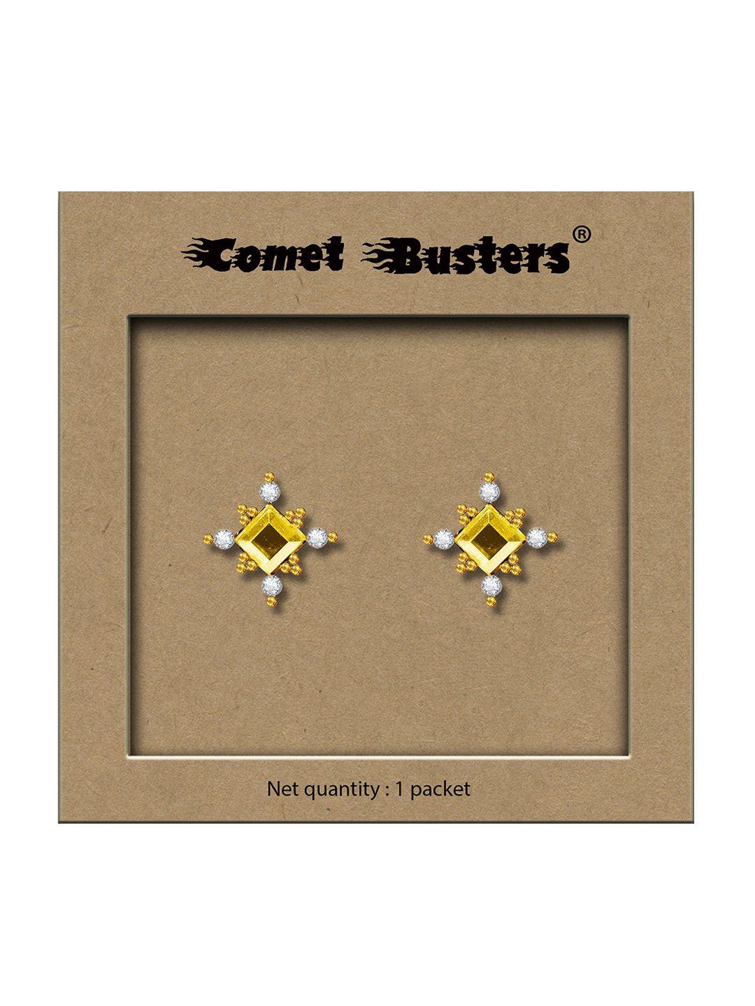 comet busters non piercing ear stickers studs earrings