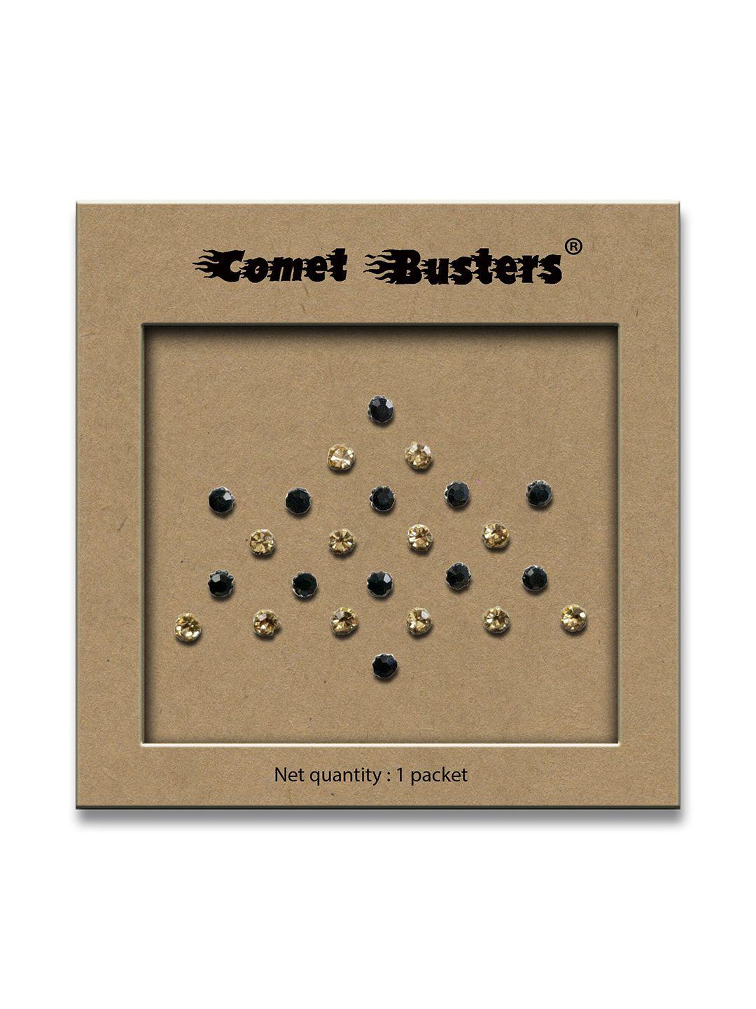 comet busters 24 pcs stone studded reusable bindi