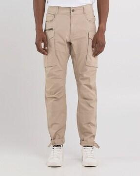 comfort cotton twill cargo pants