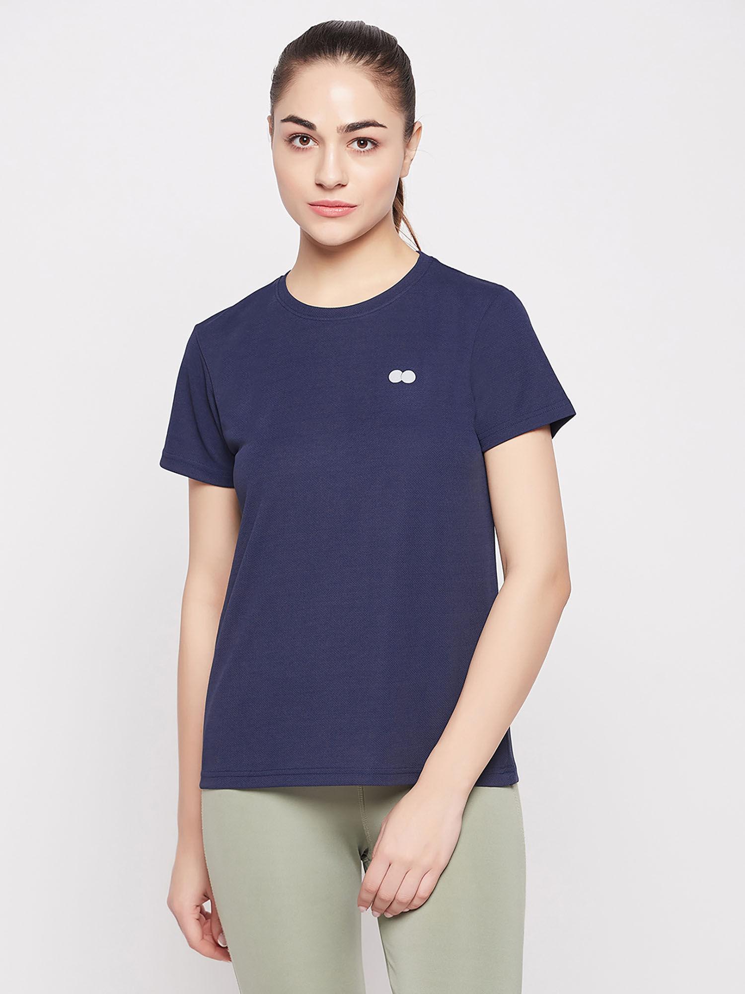 comfort fit active t-shirt - navy