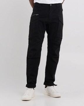 comfort fit cotton twill cargo pants