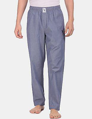 comfort fit solid cotton i658 lounge pants - pack of 1