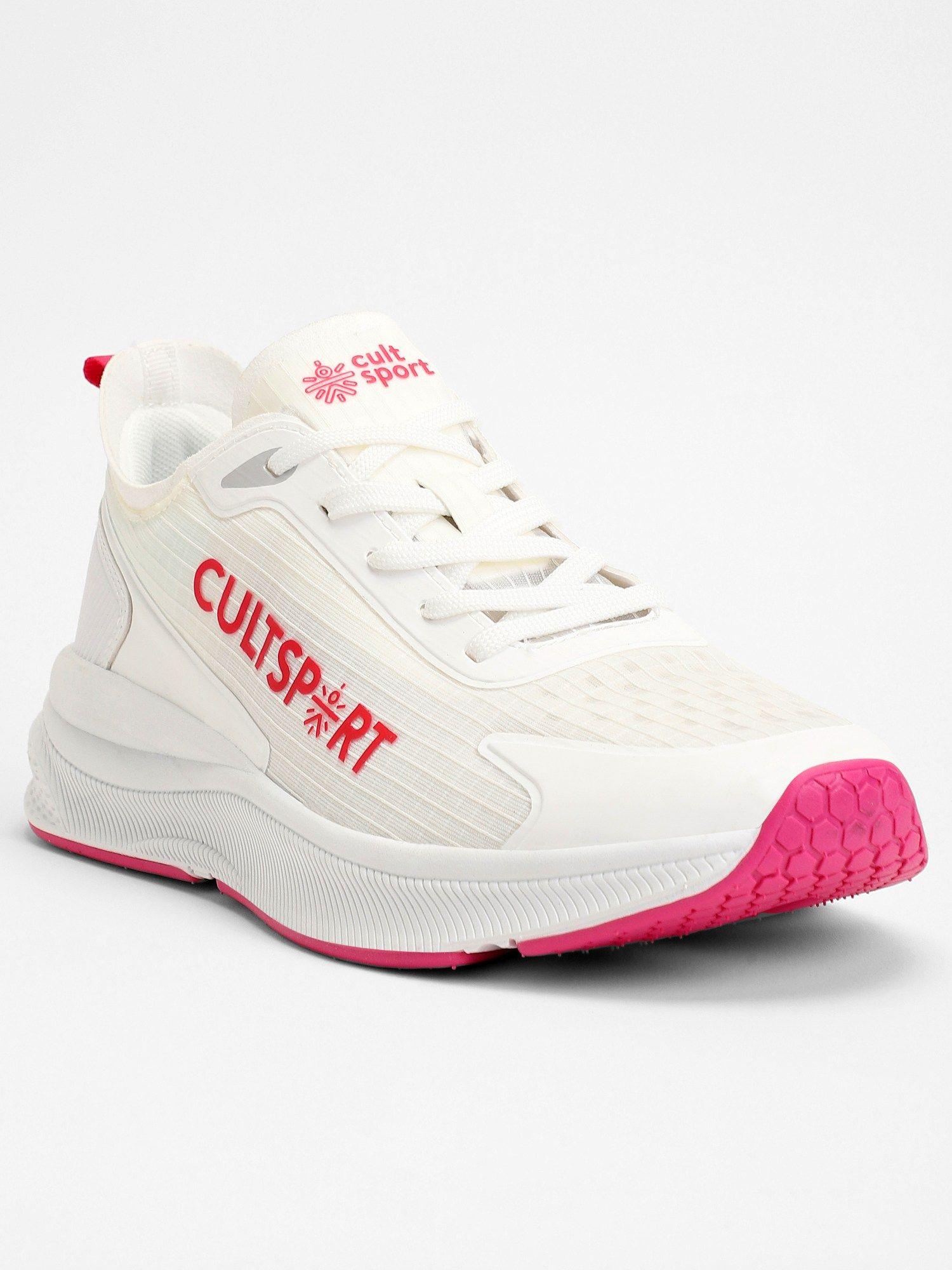 comfort women white running shoes