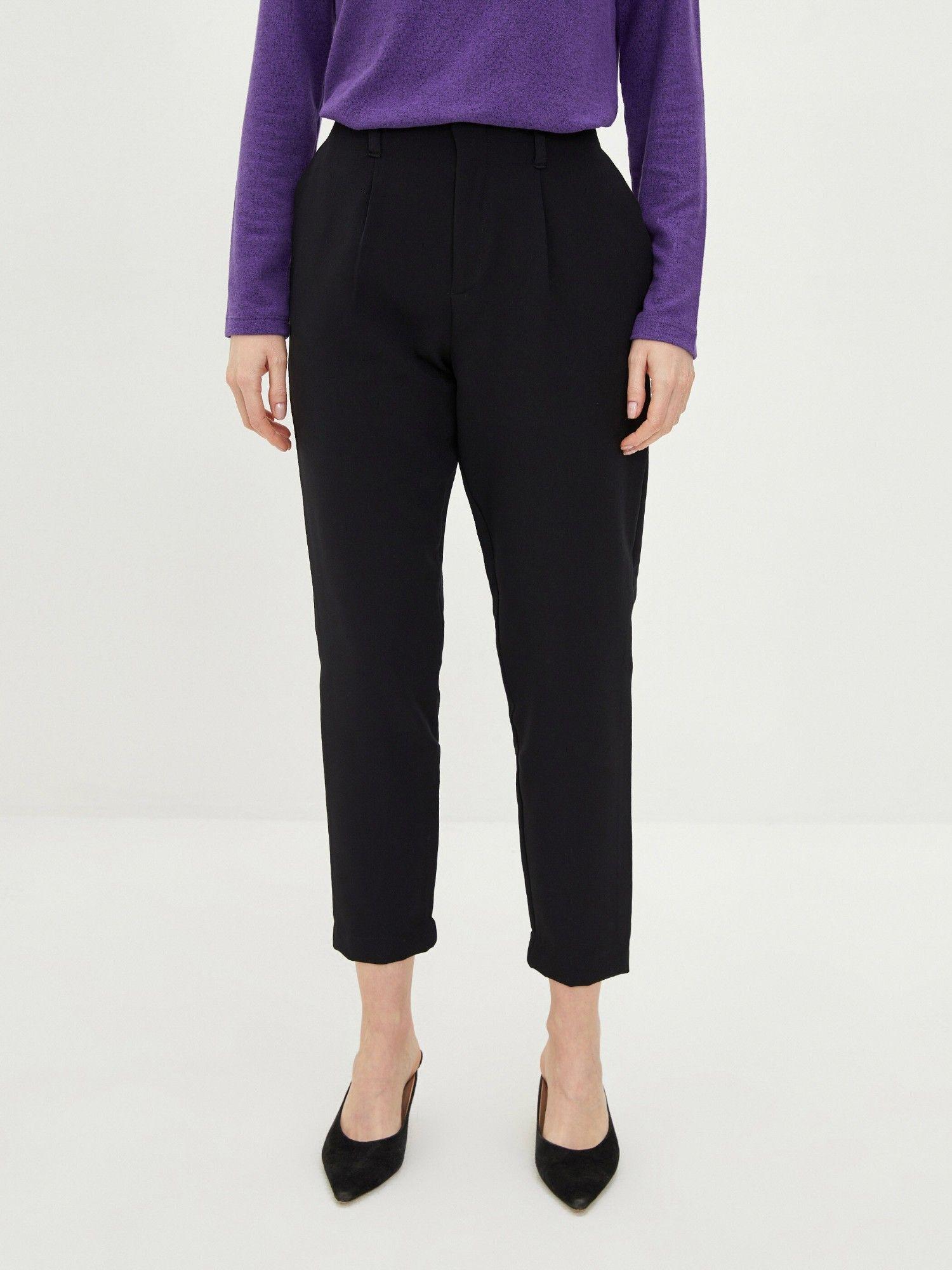 comfortable fit straight womens trousers