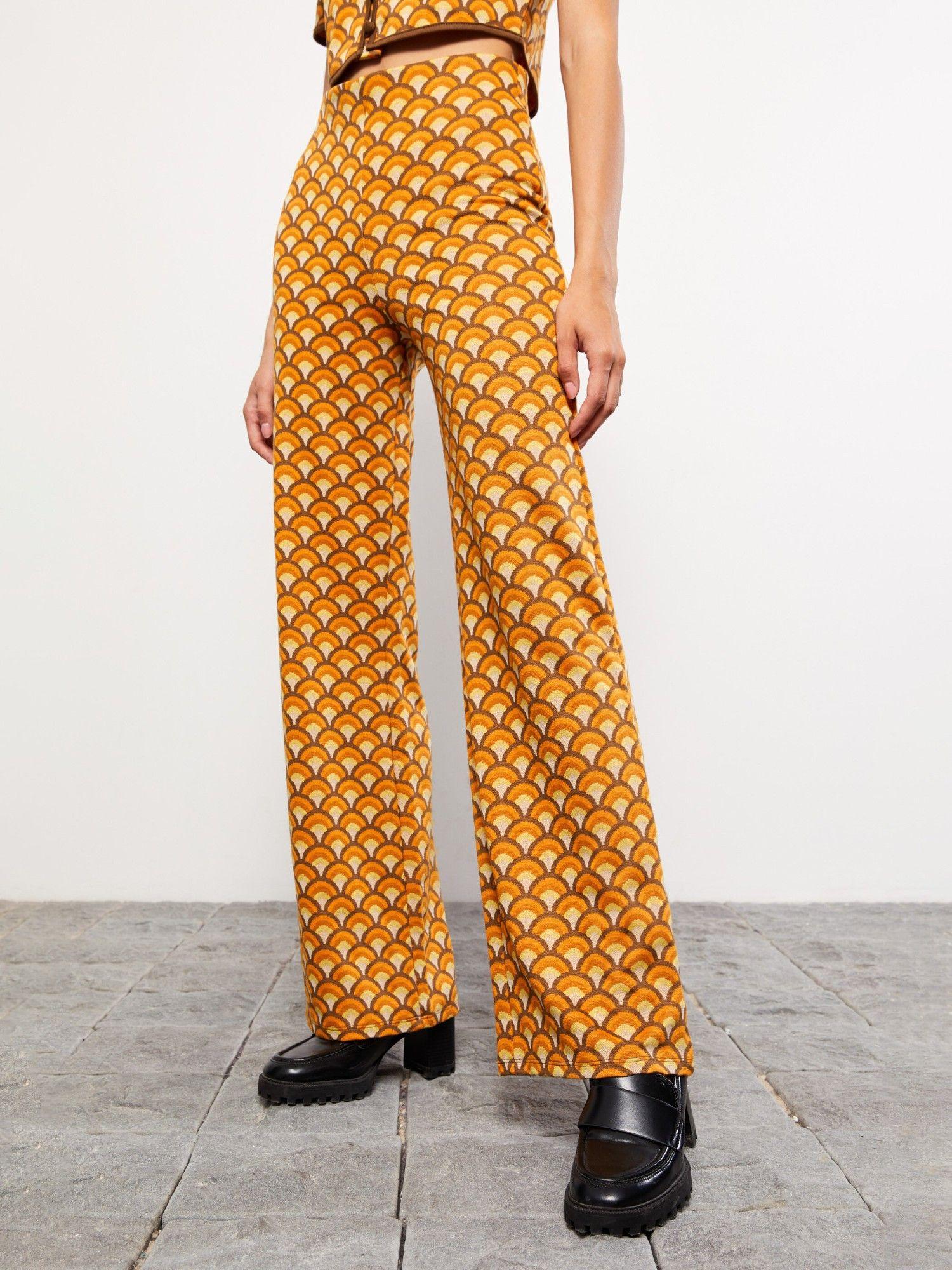 comfortable pattern patterned womens trousers