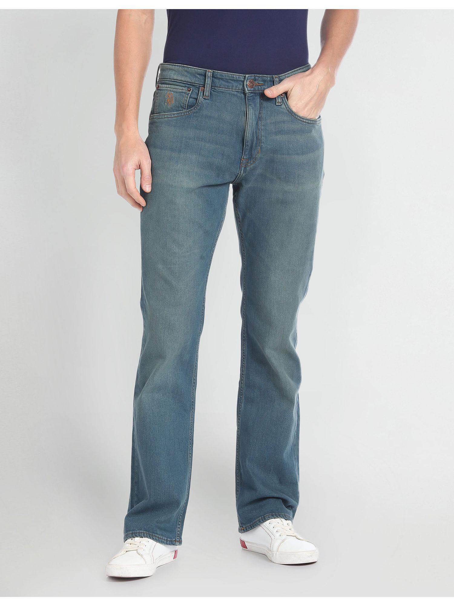 connor boot cut fit dark blue jeans