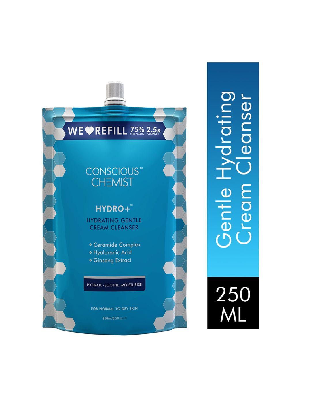 conscious chemist gentle hydrating face wash refill pack - 250 ml