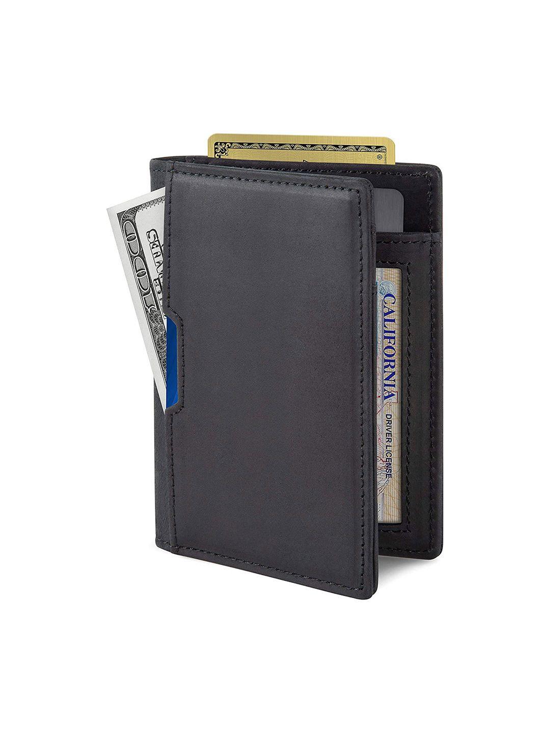 contacts men leather card holder