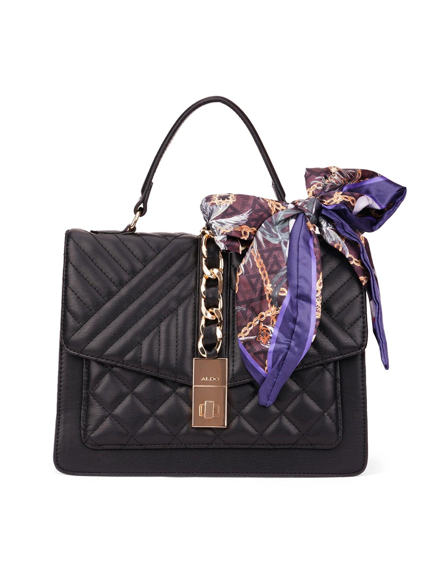 contenany women black handbag (set of 3)
