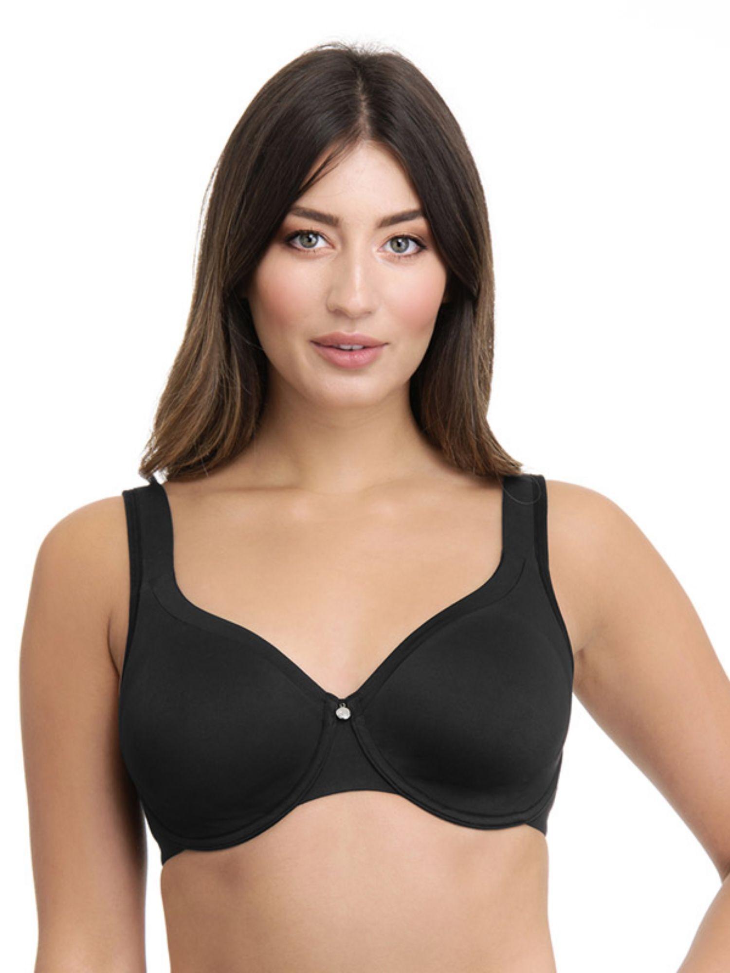 contour support bra - black