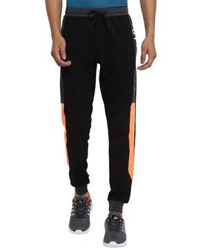 contrast taping track pant