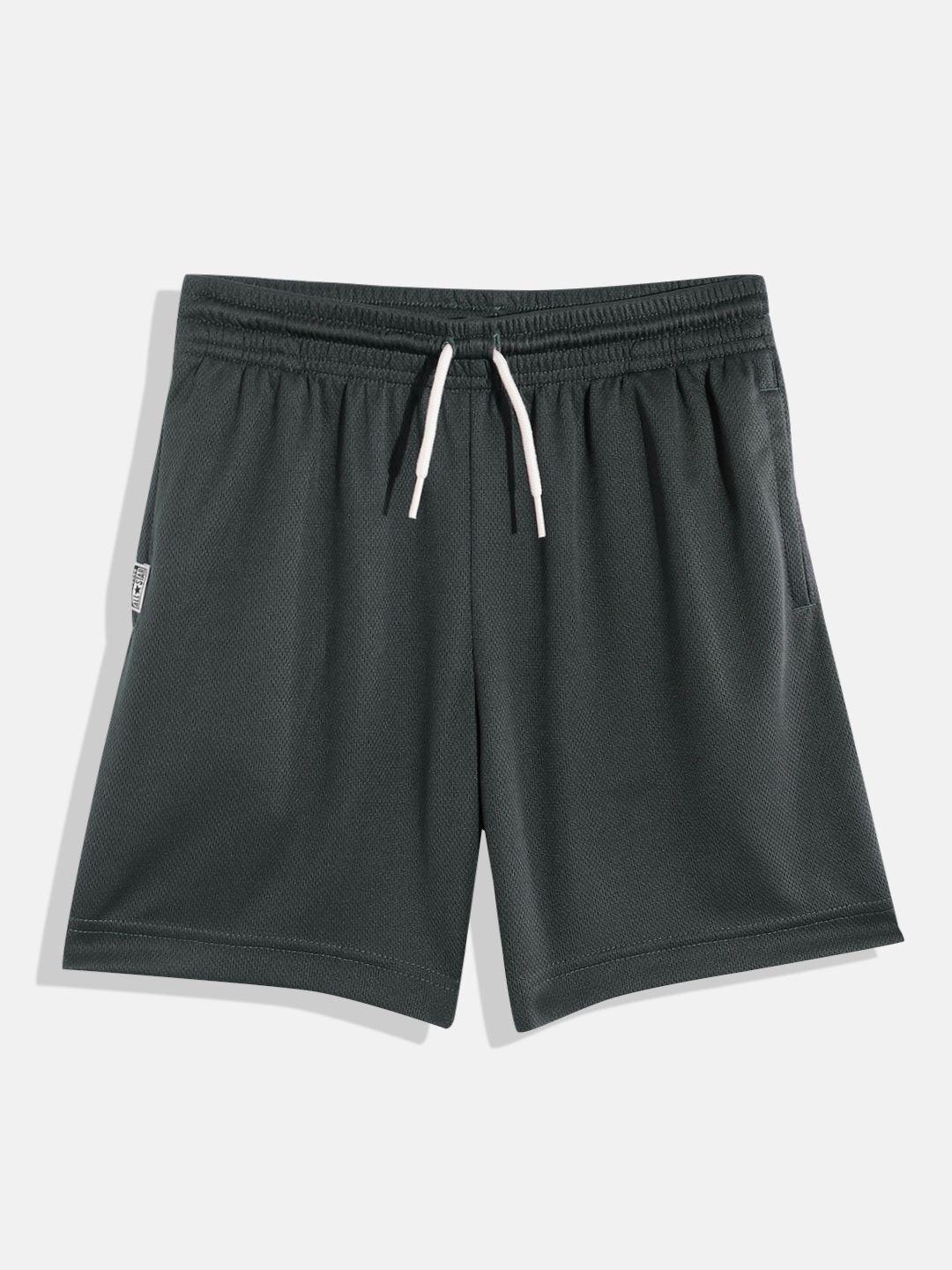 converse boys grey shorts