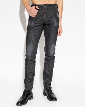 cool guy slim fit mid-wash jeans