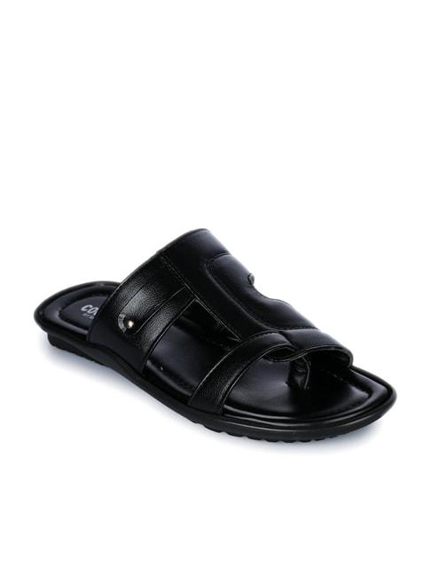 coolers by liberty men's black casual sandals