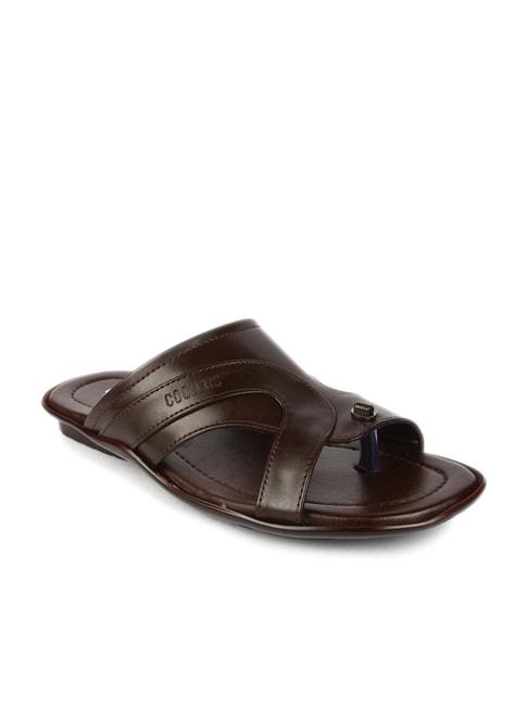 coolers by liberty men's brown casual sandals