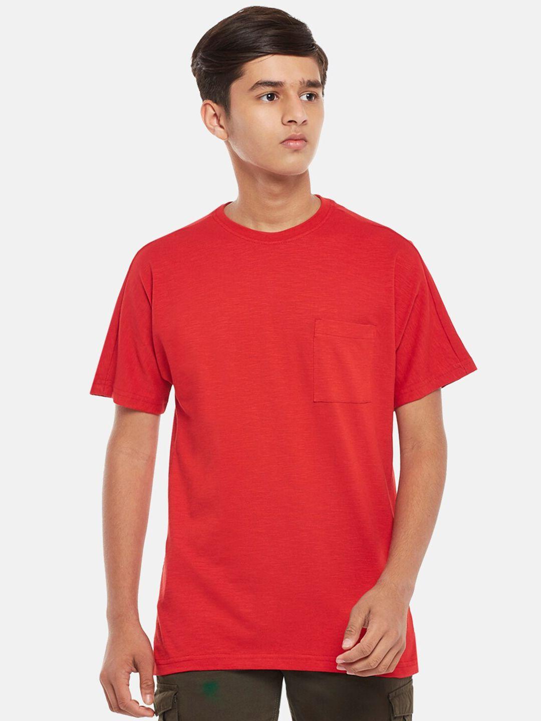 coolsters by pantaloons kids boys red t-shirt