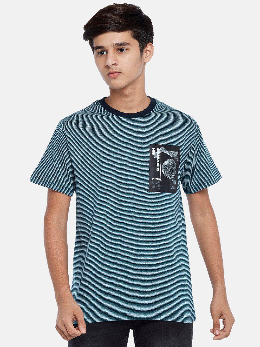 coolsters by pantaloons boys green printed t-shirt