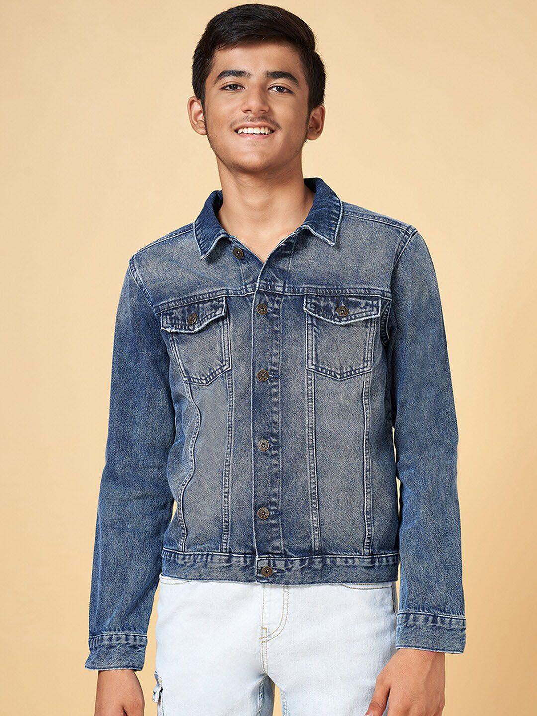 coolsters by pantaloons boys washed denim jacket