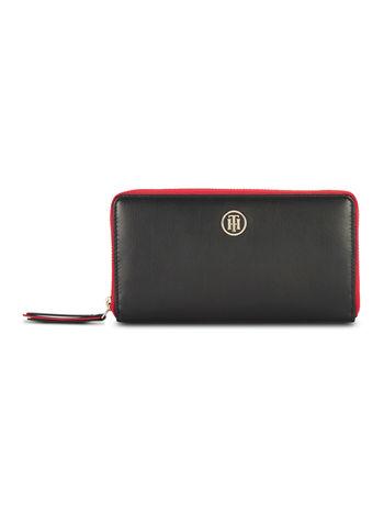 coorg womens black solid wallet
