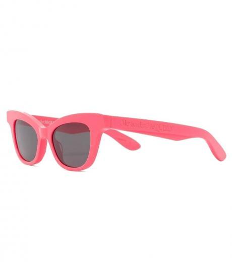 coral cat eye sunglasses