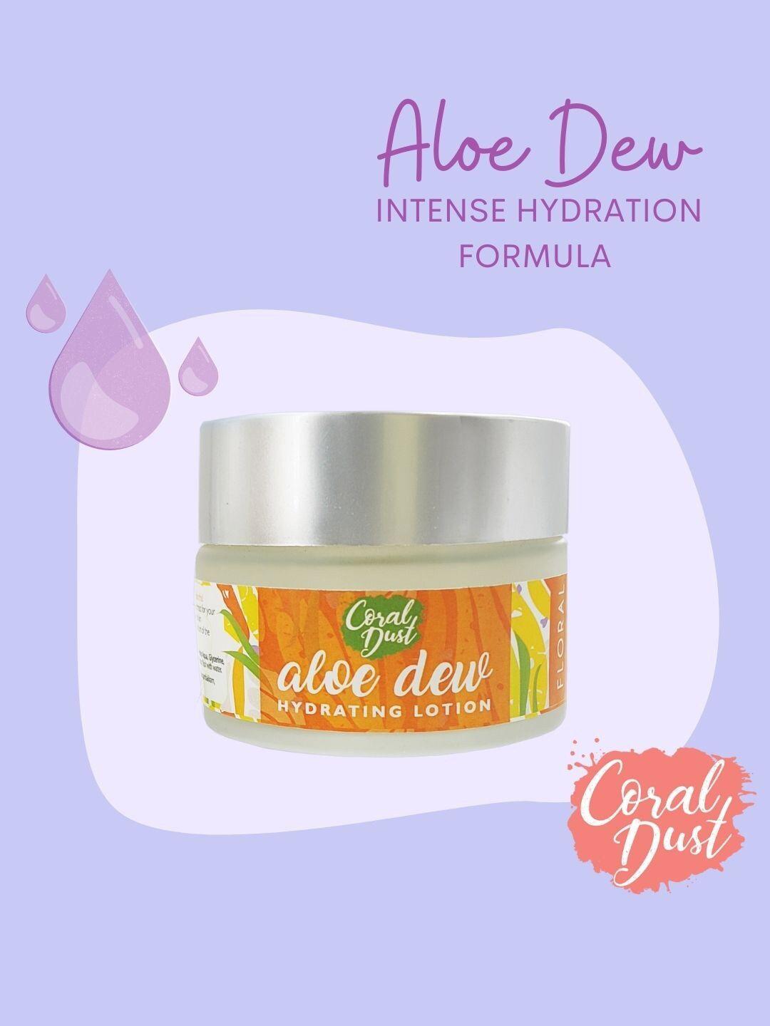 coral dust  aloe dew hydrating moisturizer 50 gm