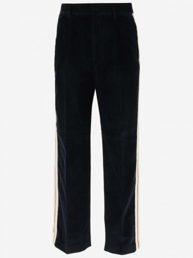 corduroy pants with side bands