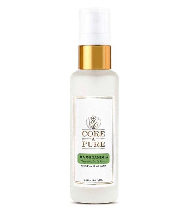 core & pure rajnigandha water face and body mist - 50 ml