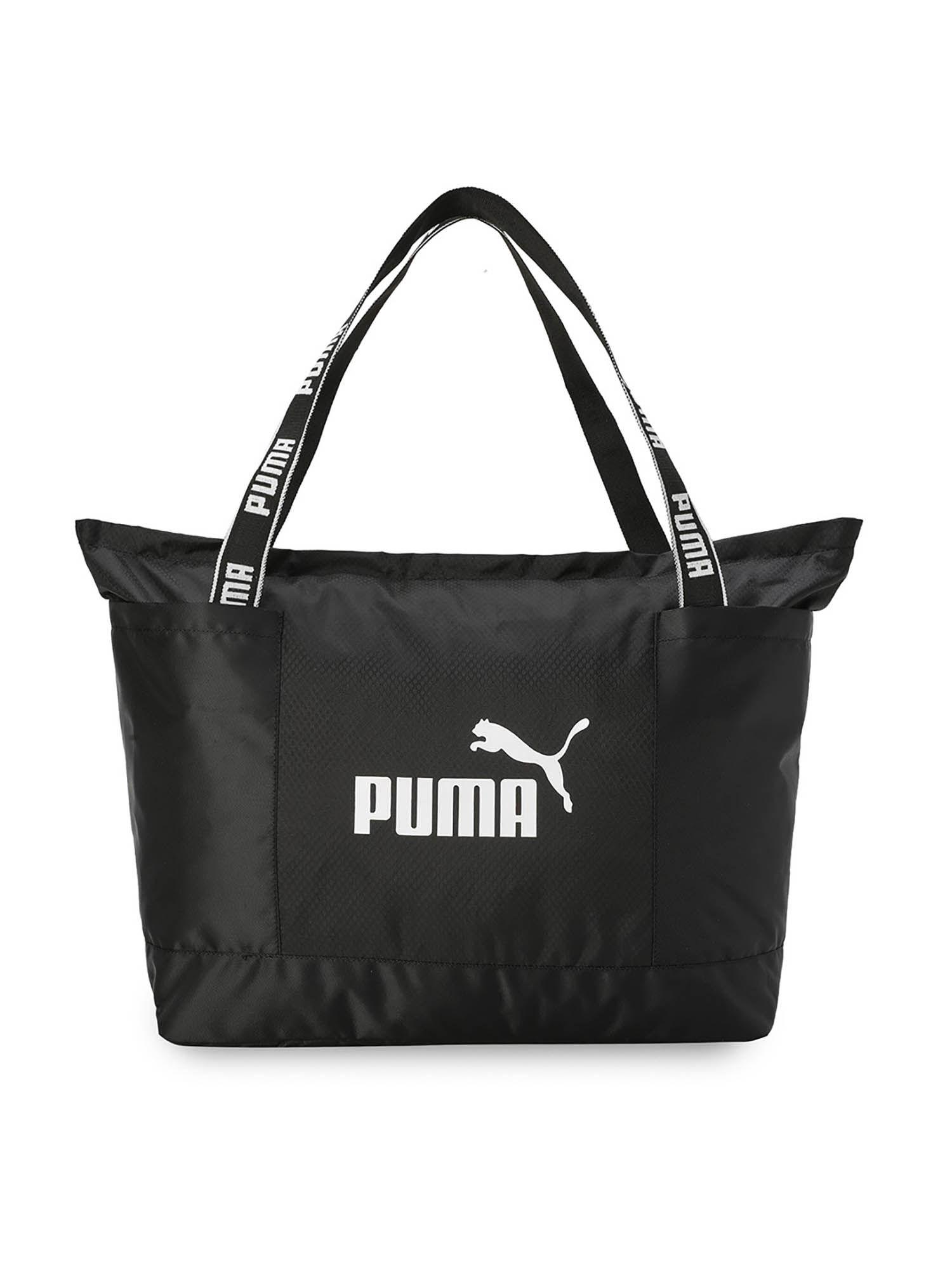 core base large women's black shopper bag