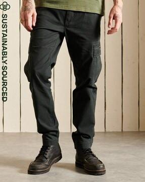 core cargo pants with flap pockets