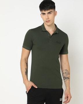 core id blended regular fit polo t-shirt