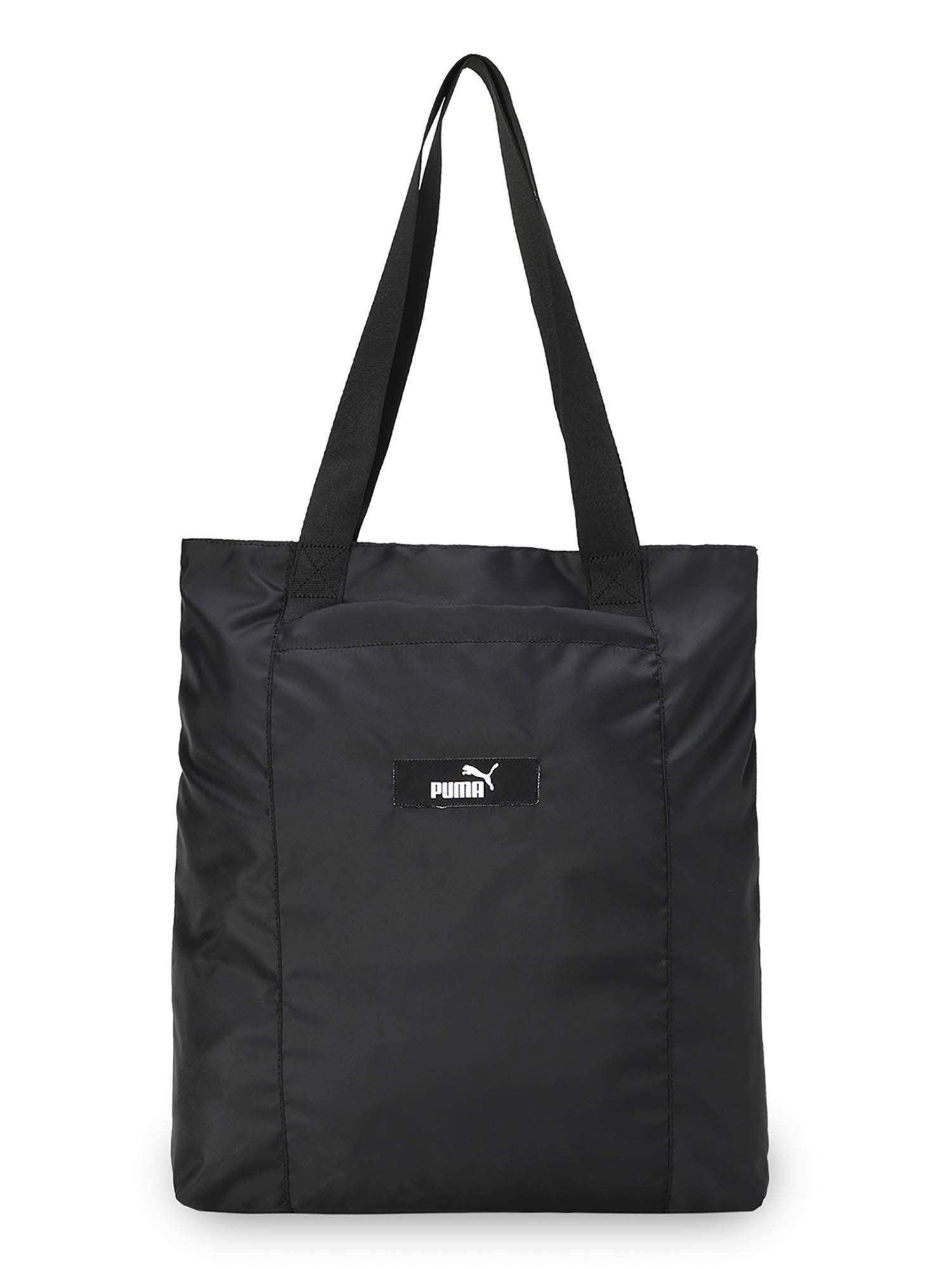 core pop womens black tote bag