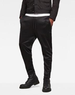 core tapered flat-front sweat pants