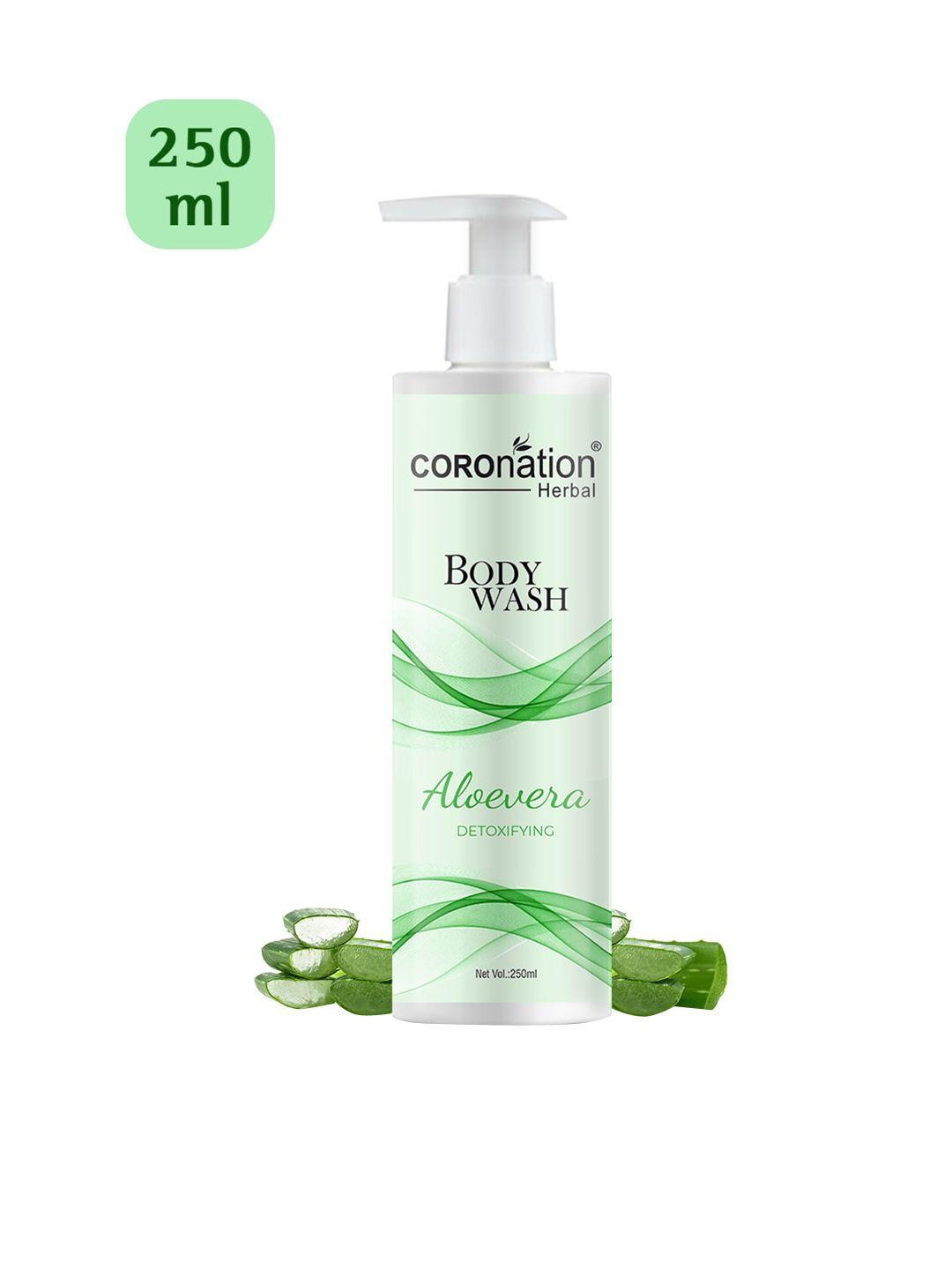 coronation herbal aloevera body wash-250ml